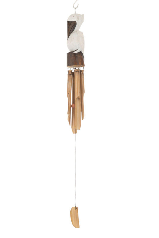 Carillon pélican bois JLINE