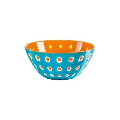 Saladier plastique orange/bleu GUZZINI