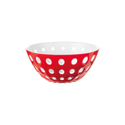 Saladier plastique rouge/blanc GUZZINI