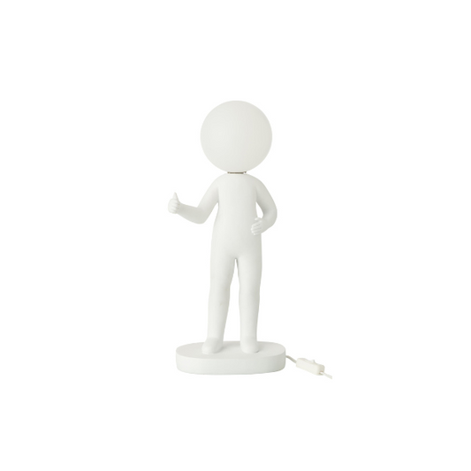 Lampe p'tit maurice blanc pouce JLINE
