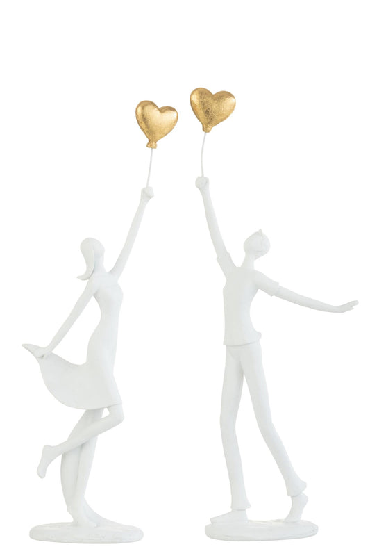 Femme ou homme COEUR OR JLINE