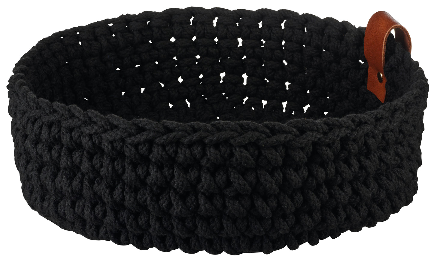 Panière GM crochet noir ASA