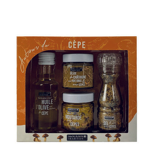 Coffret autour du cèpe SAVOR