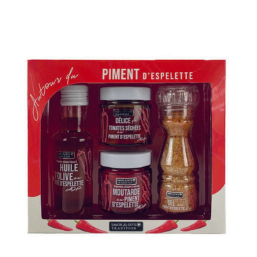 Coffret autour du piment SAVOR