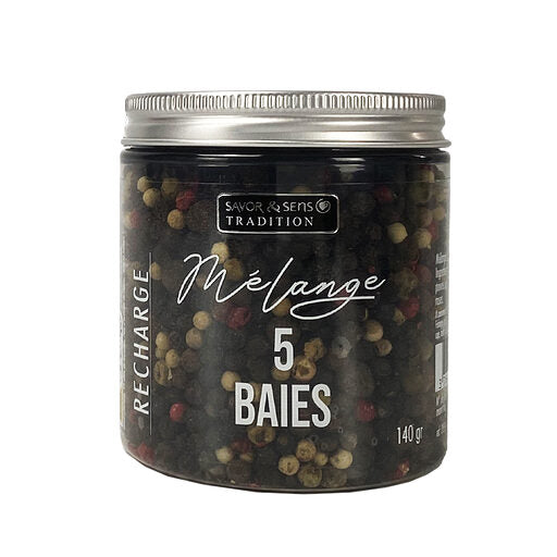 recharge poivre 5 baies 140g SAVOR