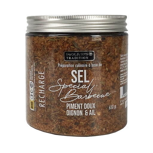 Recharge sel BARBECUE 650g SAVOR