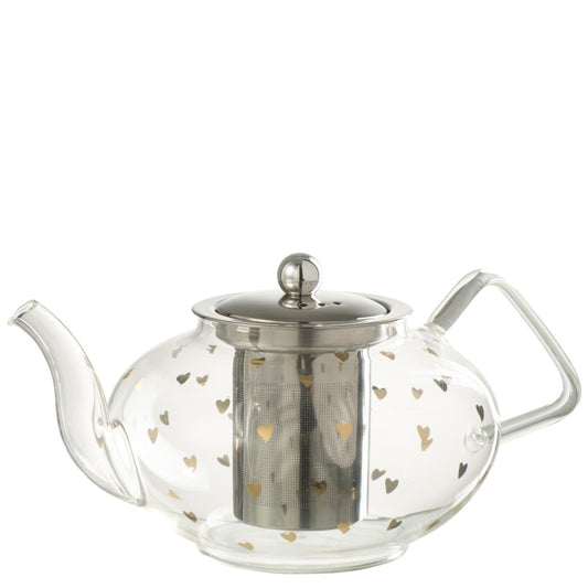 Théière cœur en verre JLINE