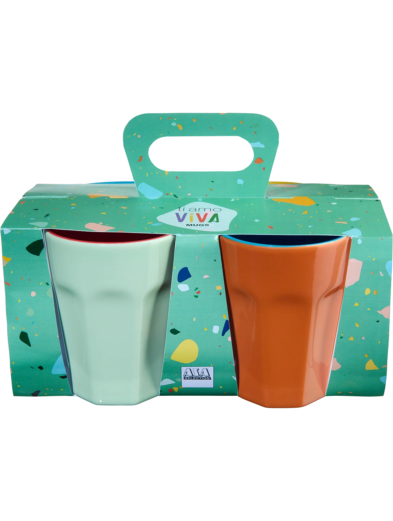Mug coloré x4 ASA