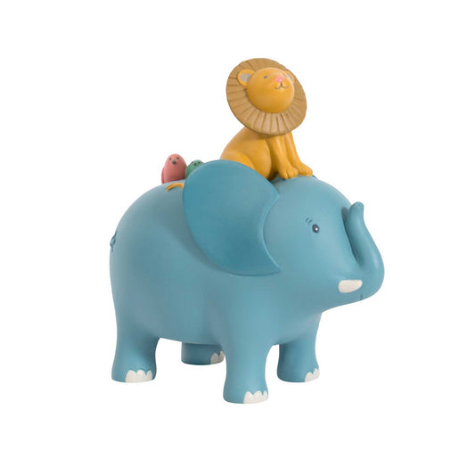 Tirelire éléphant "Sous mon baobab" MR