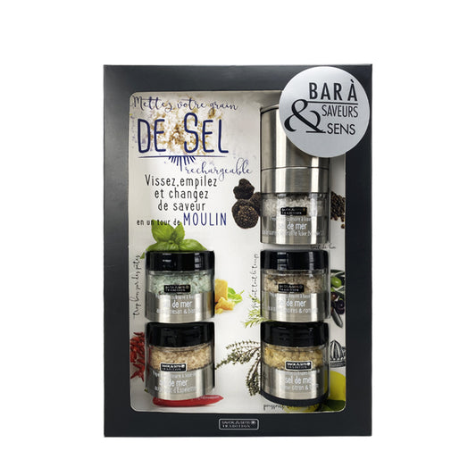 Bar à sel coffret x5 SAVOR