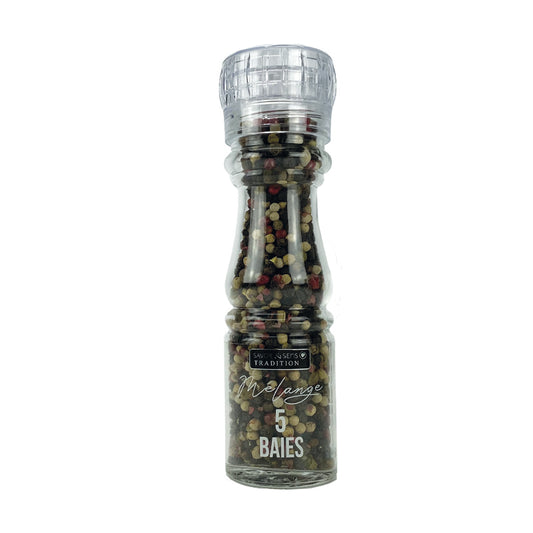 Moulin poivre 5 baies 60g SAVOR