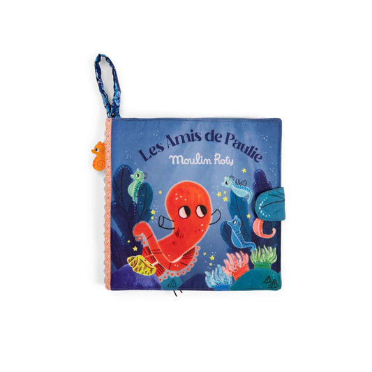 Livre d'activités tissu "Les Aventures de Paulie" MR