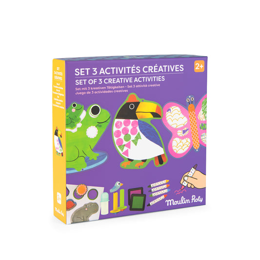 Activités créatives x3 Les Toupitis MR