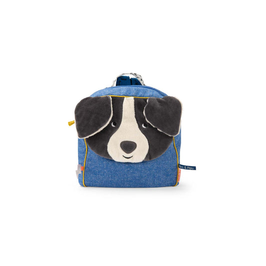 Sac à dos Chien Puce bleu "Puce & Pilou" MR