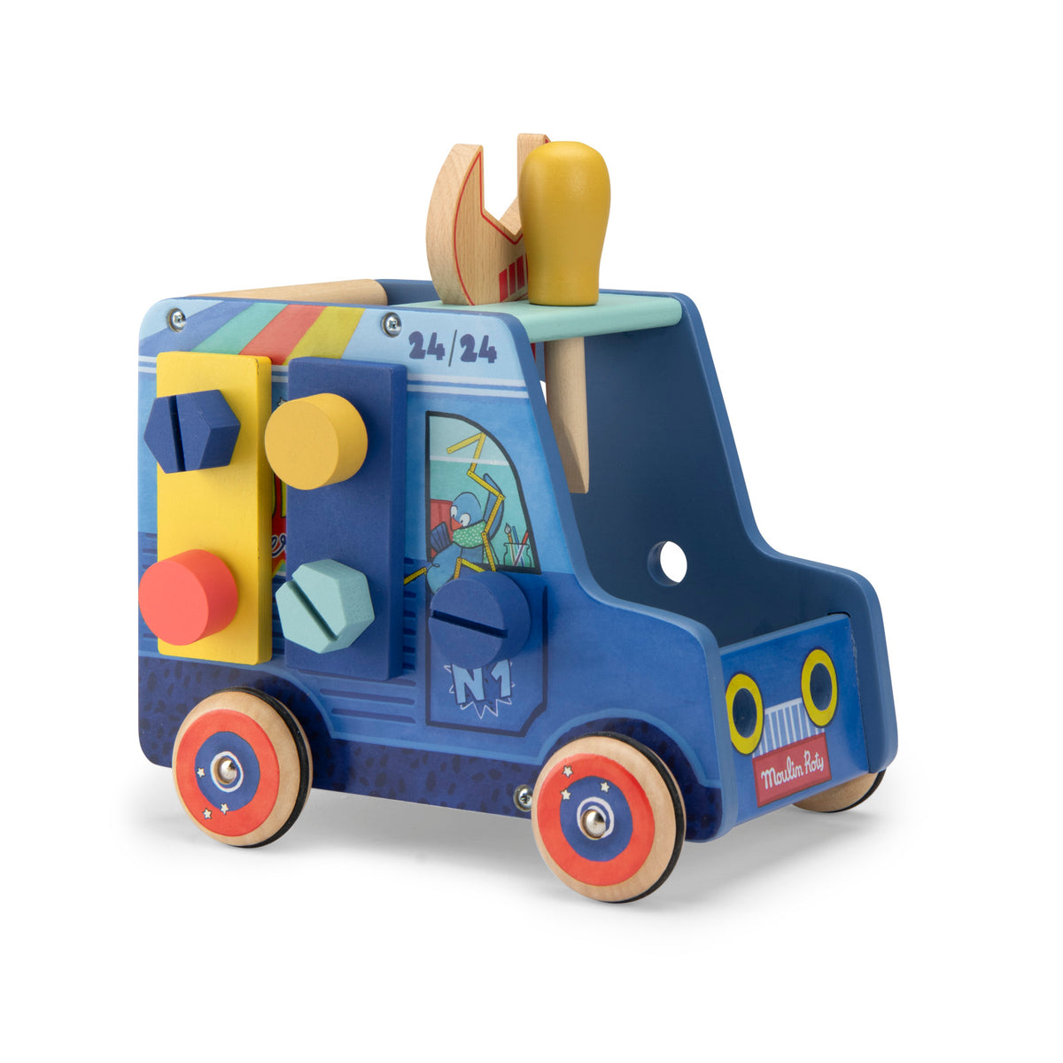Camionnette bricoleur "Puce et pilou" MR