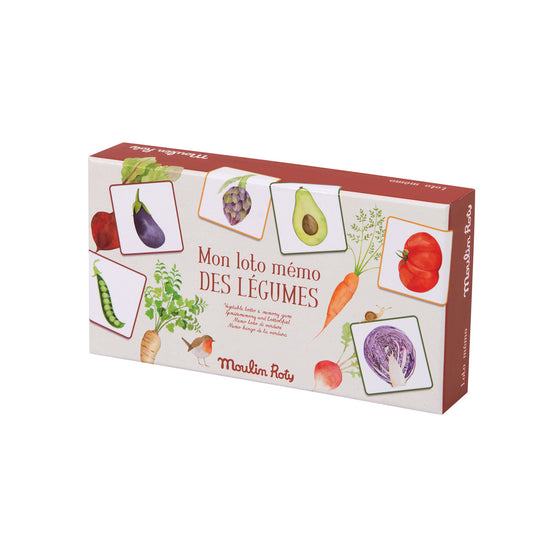 Loto Mémo des légumes "Le jardin du moulin" MR
