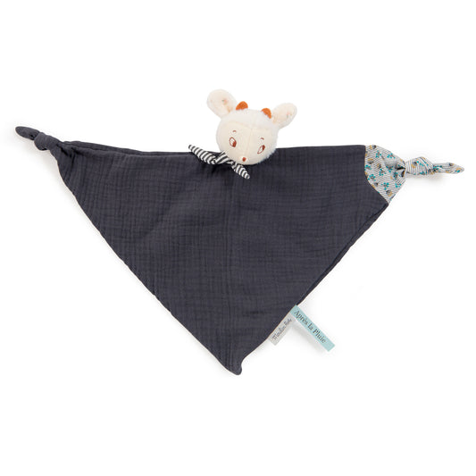 Doudou mouton gris "Après la pluie" MR