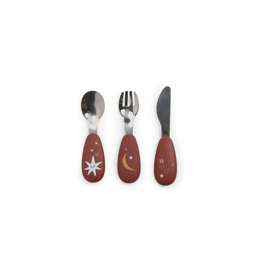 Set 3 couverts silicone "Après la pluie" MR