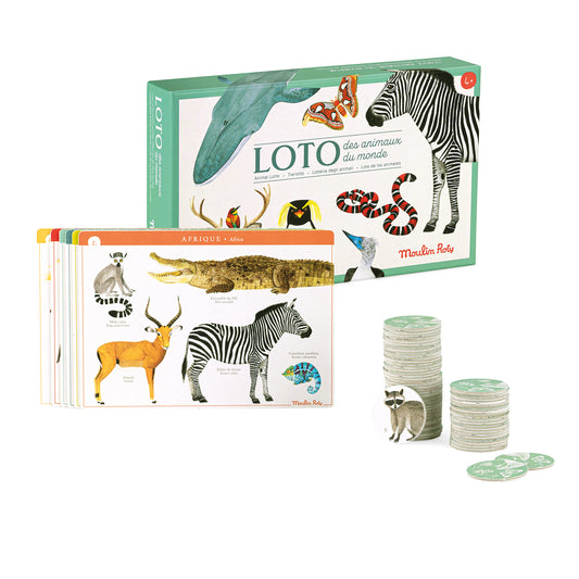 Loto des animaux "Tout autour du monde" MR