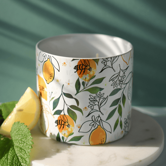 MENTHE/CITRONNELLE Bougie éphémère été LBL