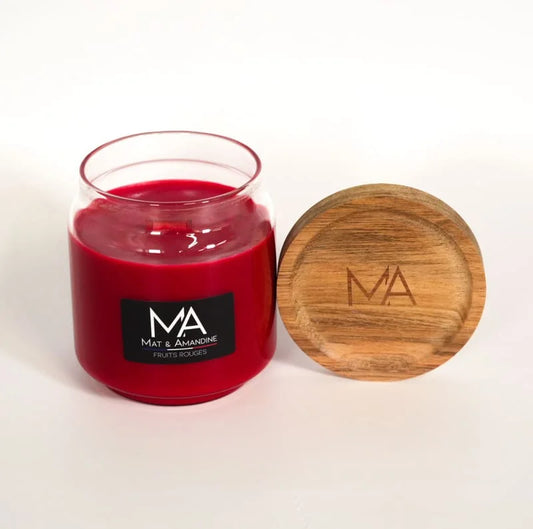 FRUITS ROUGES Bougie MM M&A