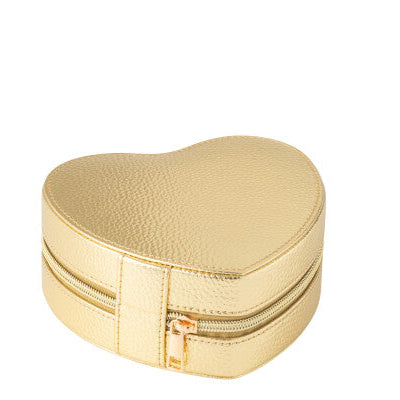 Boite à bijoux cœur or JLINE