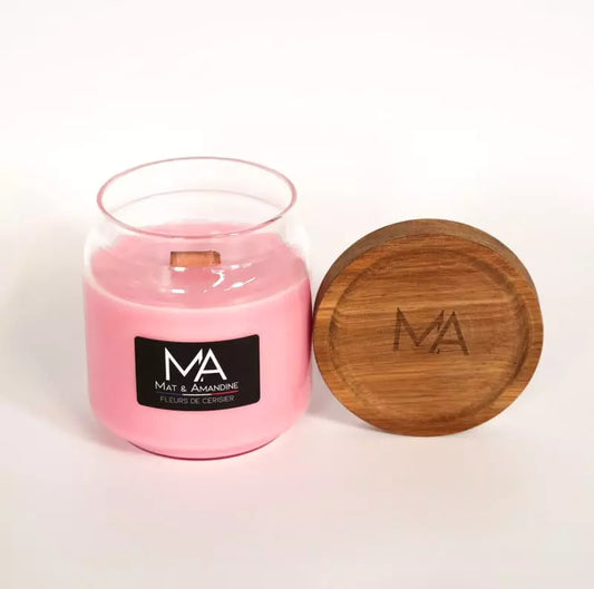 FLEURS DE CERISIER Bougie MM M&A