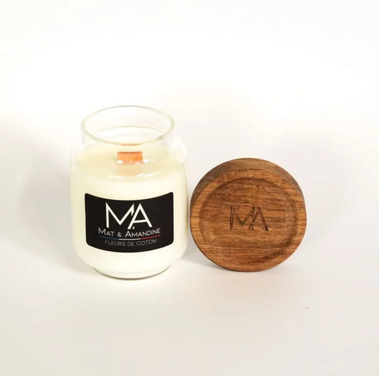 FLEURS DE COTON Bougie PM M&A