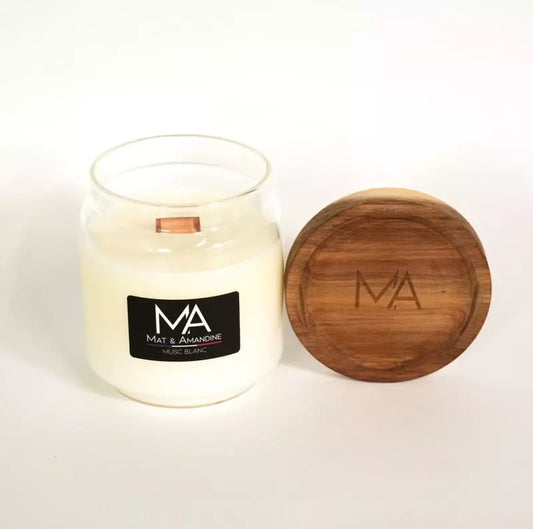 MUSC BLANC Bougie MM M&A