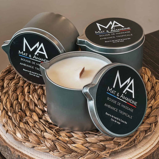 Bougie de massage M&A