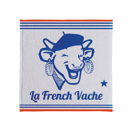 Carré éponge 50*50 LA VACHE QUI RIT® French vache COUCKE