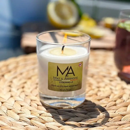 CITRONNELLE Bougie M&A