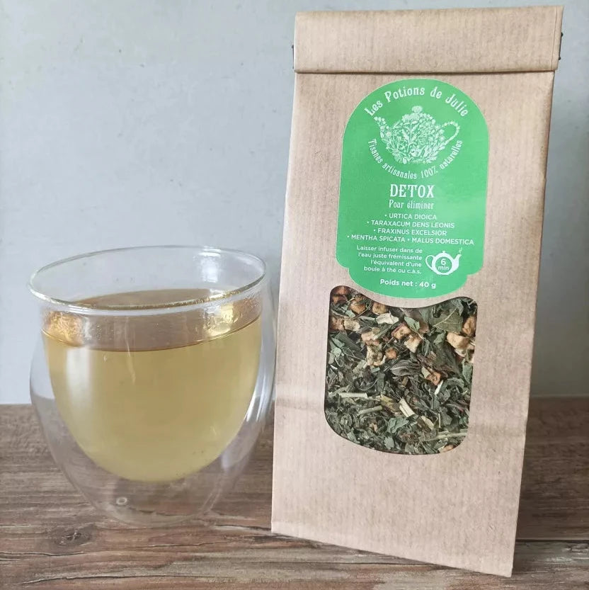 Tisane DETOX les potions de Julie