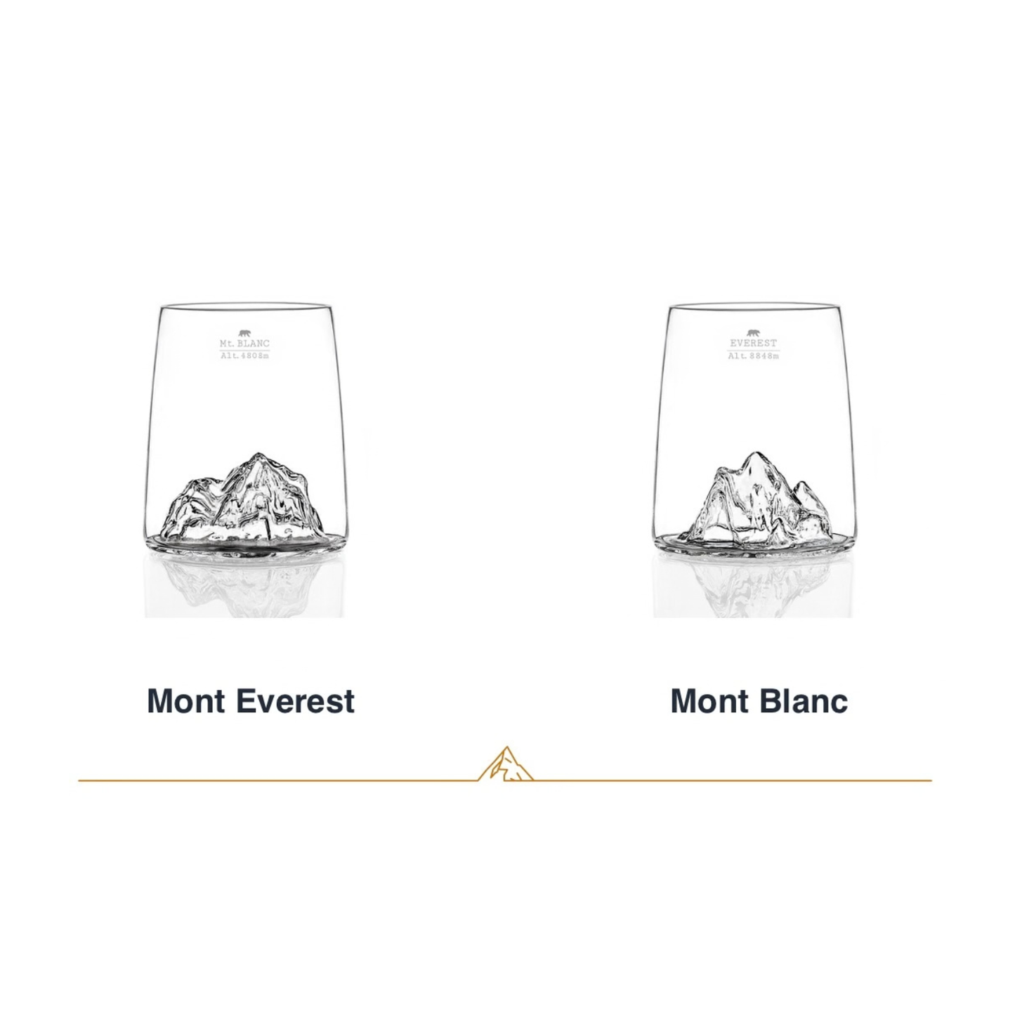 Verre à shooter x2 Design Topo ALASKAN