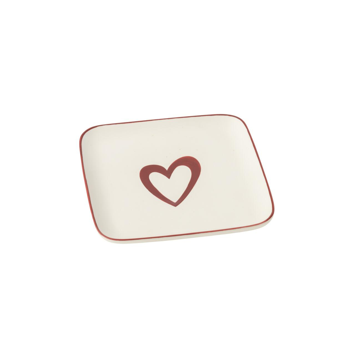 Assiette cœur JLINE