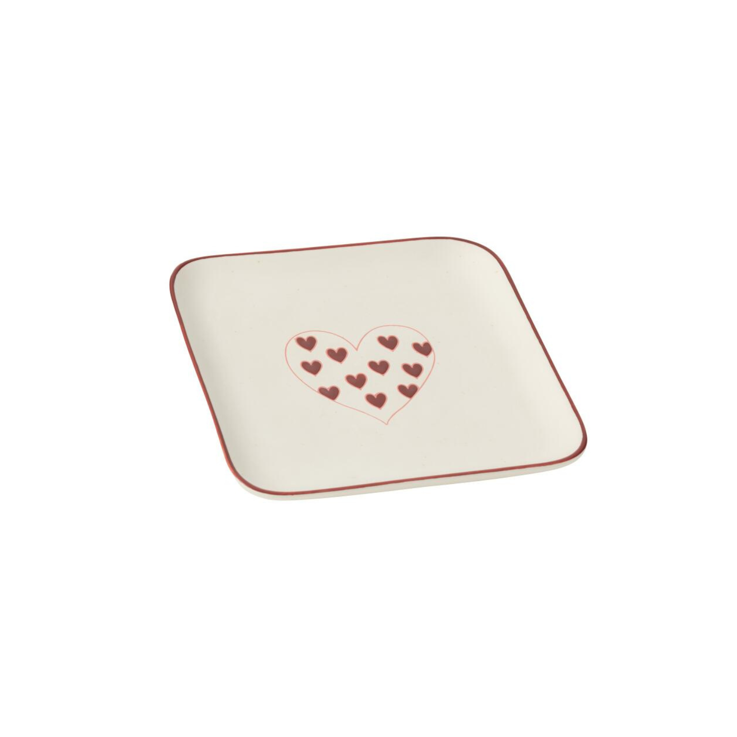 Assiette cœur JLINE