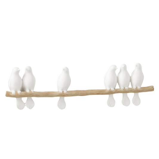Oiseaux sur branche x6 JLINE