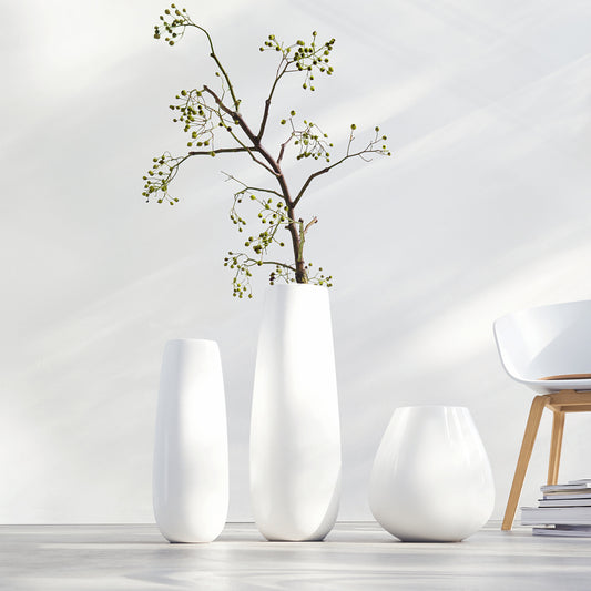 Vase blanc H32 ease ASA