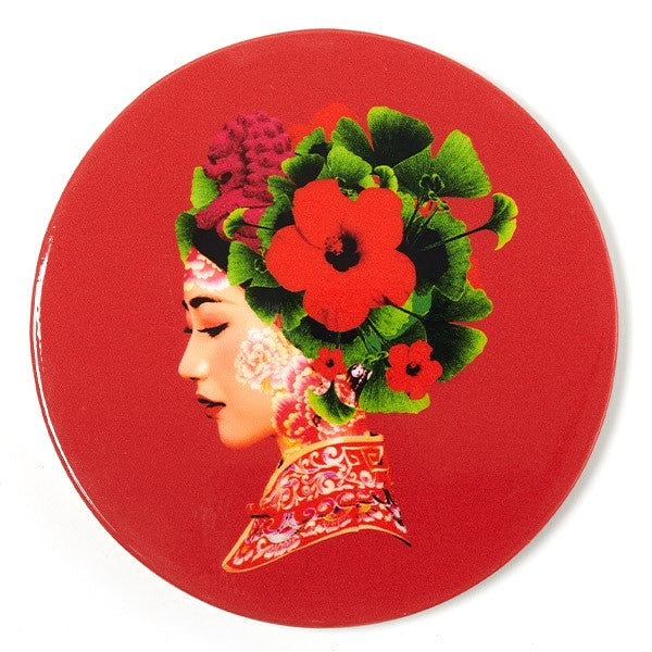 dessous de verre x4 Lotus GANGZAÏ