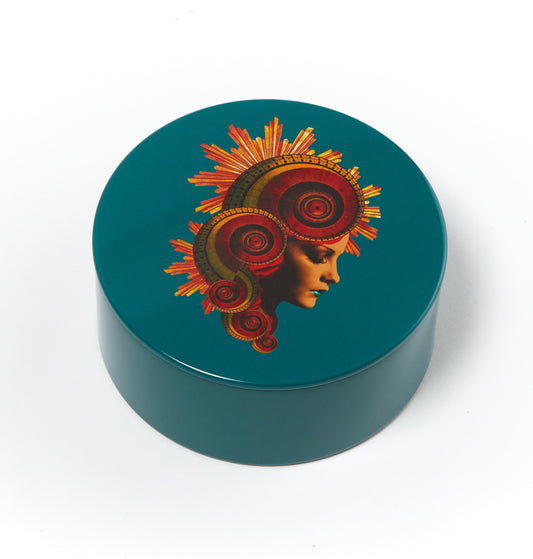 boite ronde PM métal Muse GANGZAÏ