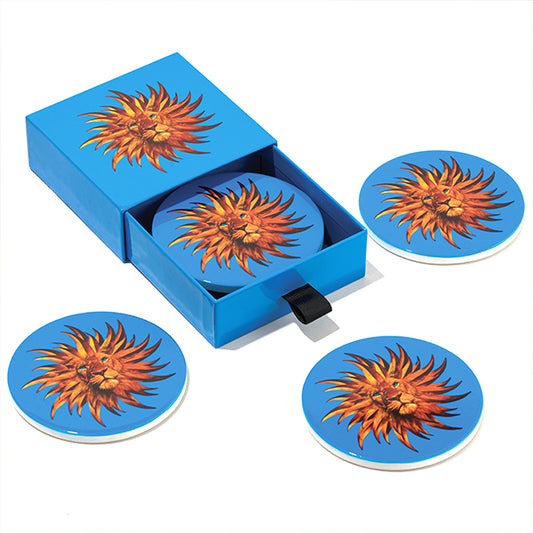 dessous de verre x4 Solarking GANGZAÏ