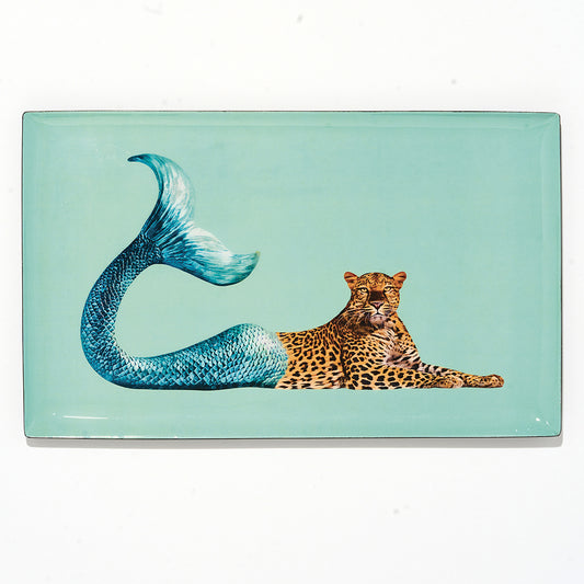 plateau rectangle métal Pin-up GANGZAÏ