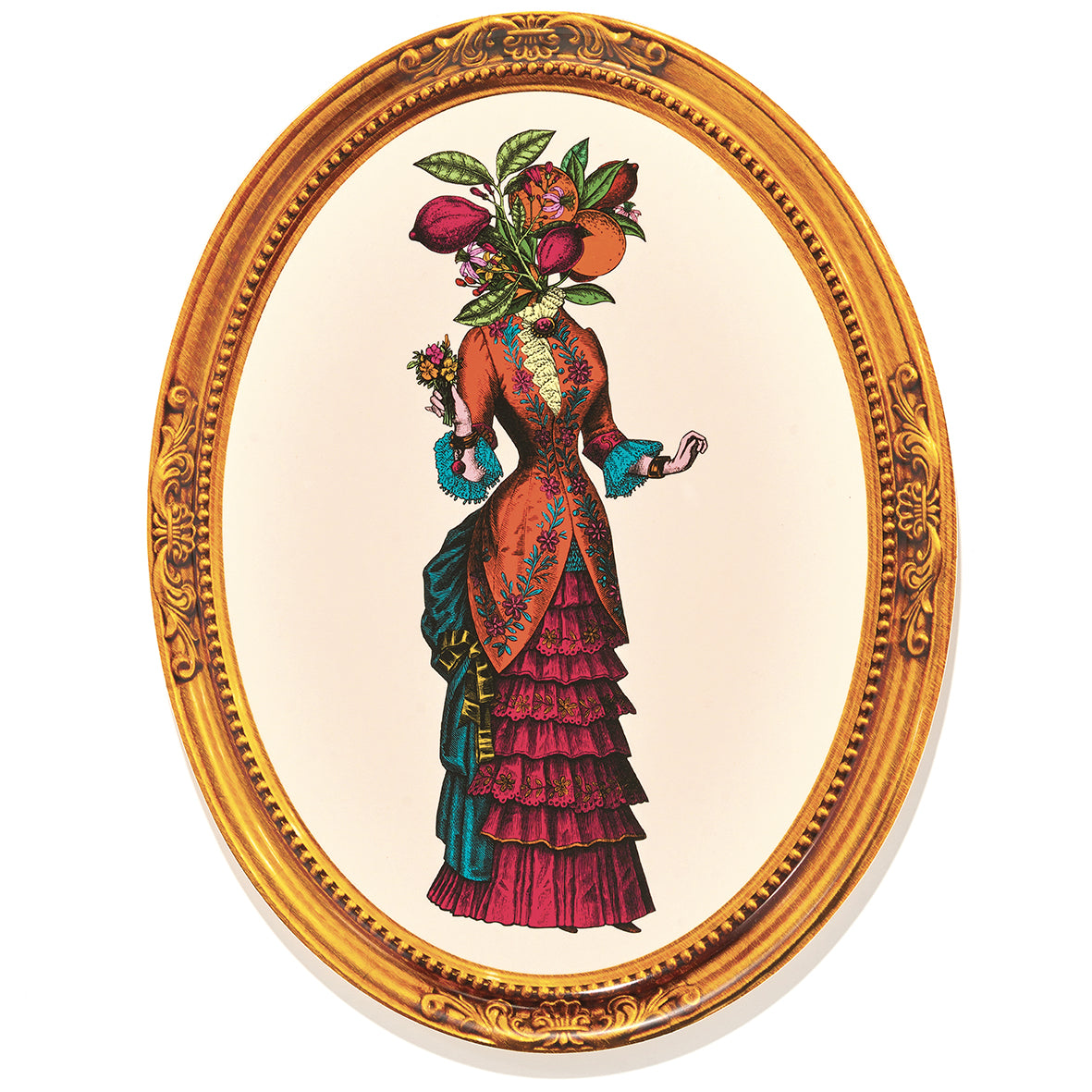Plateau ovale FRUTI LADY GANGZAÏ