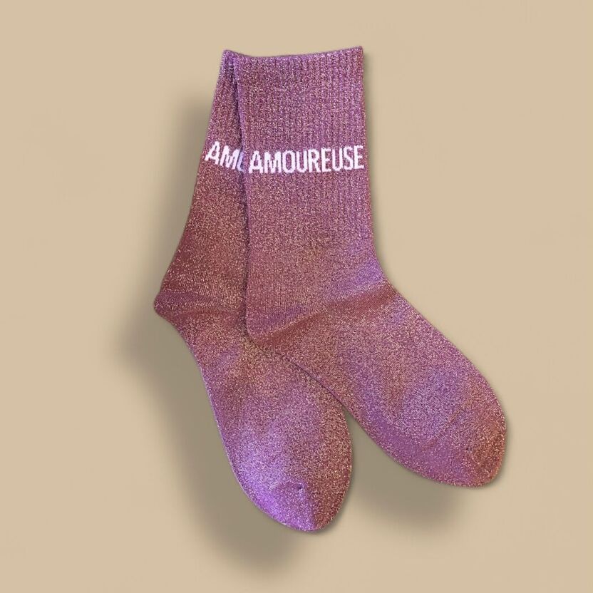 Chaussette à paillettes AGATHE & COCO