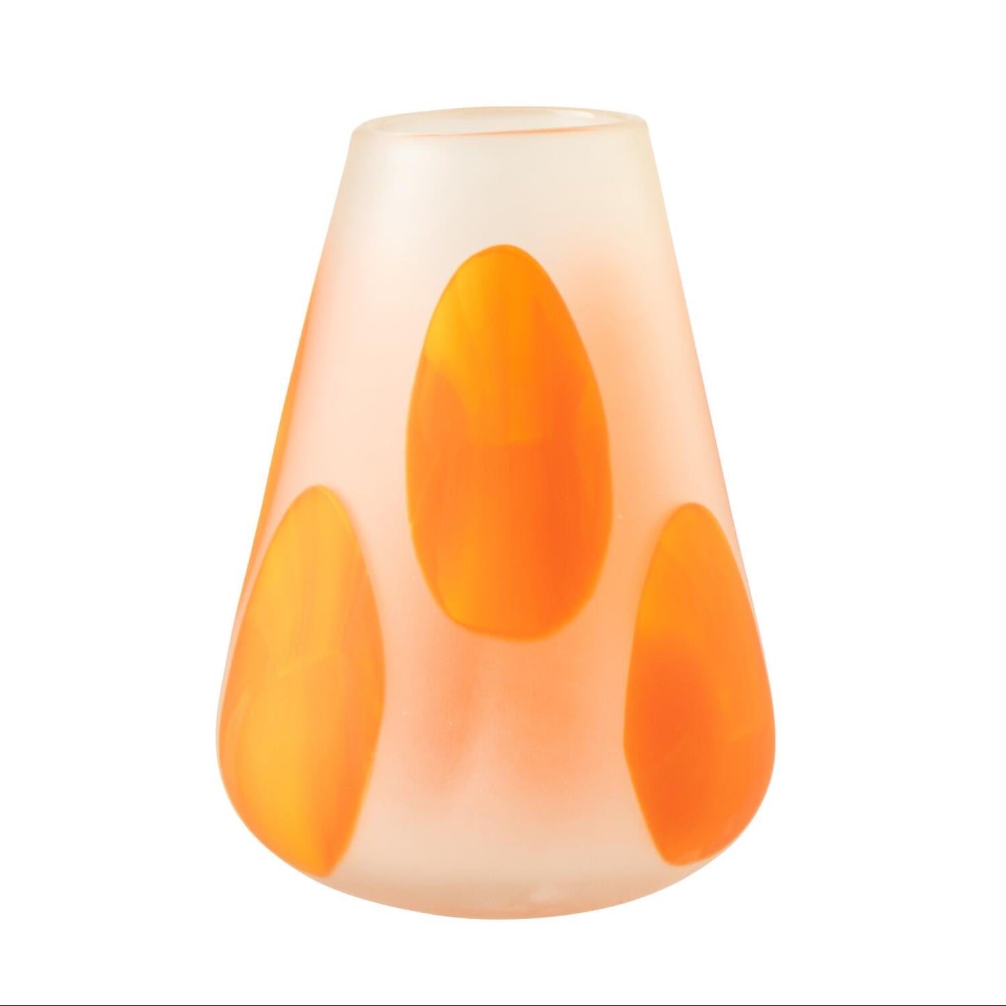 Photophore rond orange  JLINE