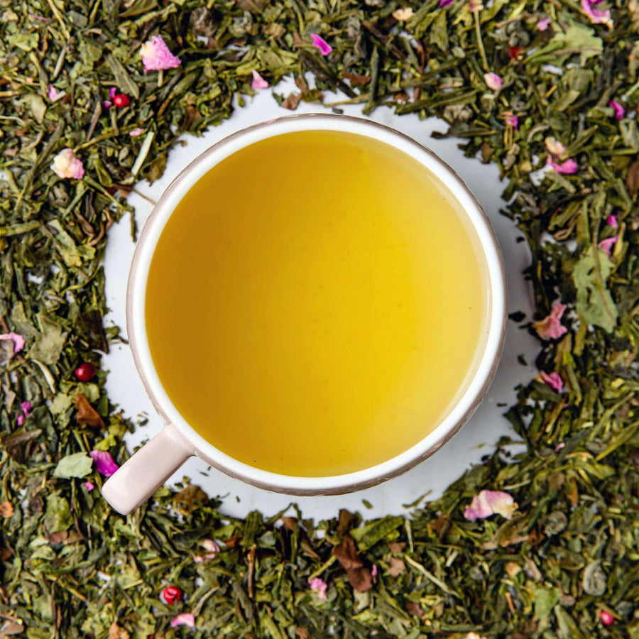 Thé Vert vrac 100 g jardin de casablanca TEA HERITAGE