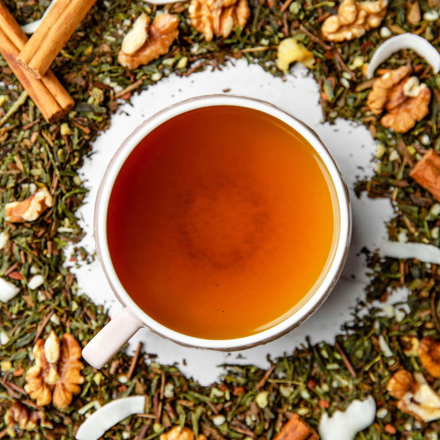 Thé Vert vrac 100g casse noisette TEA HERITAGE