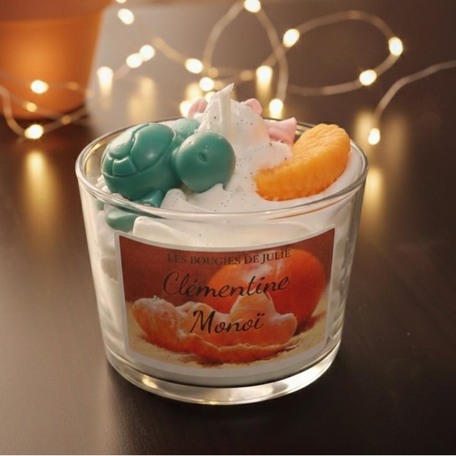 Bougie gourmande 160g BOUGIE DE JULIE