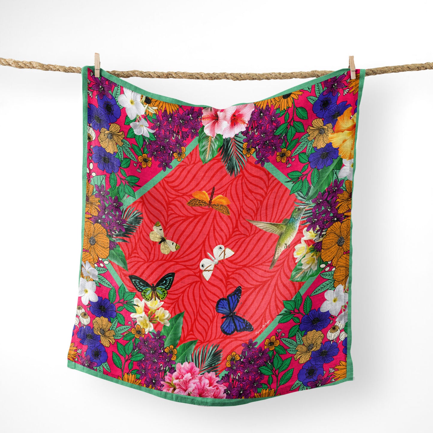Foulard Florilège Les Marineries