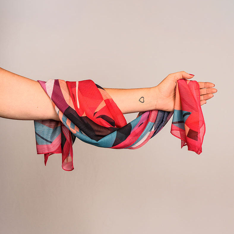 Foulard Picturalia Les Marineries